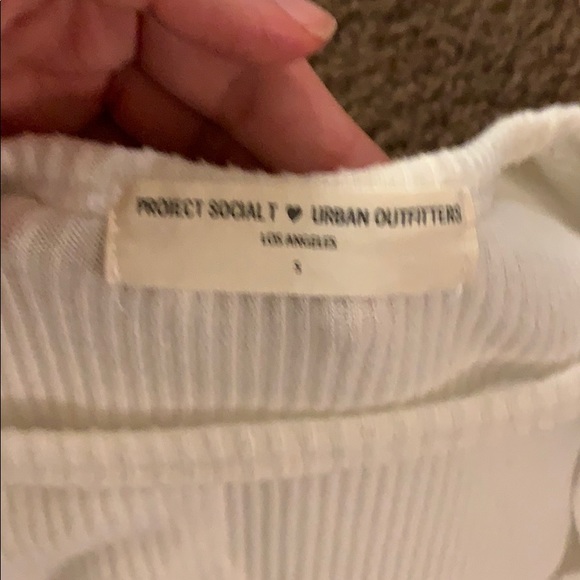 Urban outfitters White long sweater shirt - Picture 3 of 4